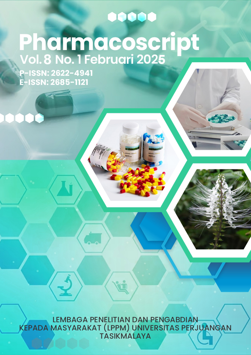 					View Vol. 8 No. 1 (2025): Pharmacoscript
				