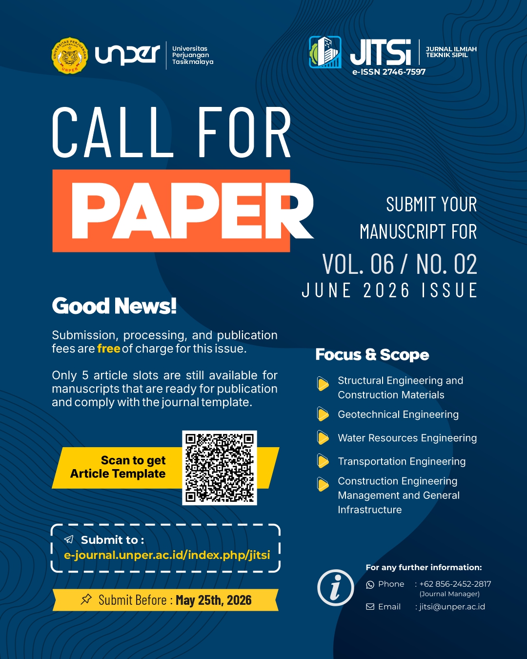 JITSi's Call for Paper Flyer